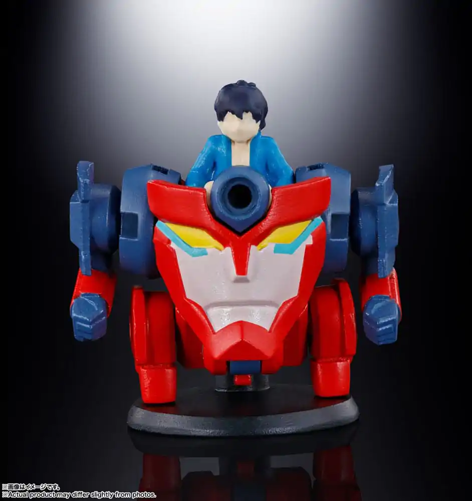 Tengen Toppa Gurren Lagann Soul of Chogokin Diecast akčná figúrka GX-107 Gurren Lagann & Giga Drill Set 18 cm produktová fotografia