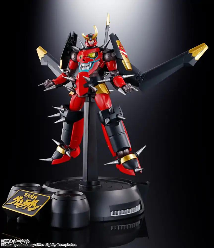 Tengen Toppa Gurren Lagann Soul of Chogokin Diecast akčná figúrka GX-107 Gurren Lagann & Giga Drill Set 18 cm produktová fotografia