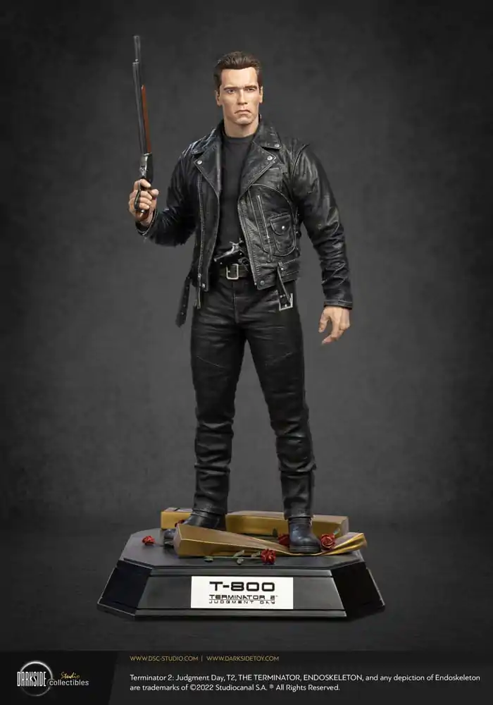 Terminator 2 Judgement Day Socha 1/3 T-800 30th Anniversary Signature Edition 69 cm produktová fotografia