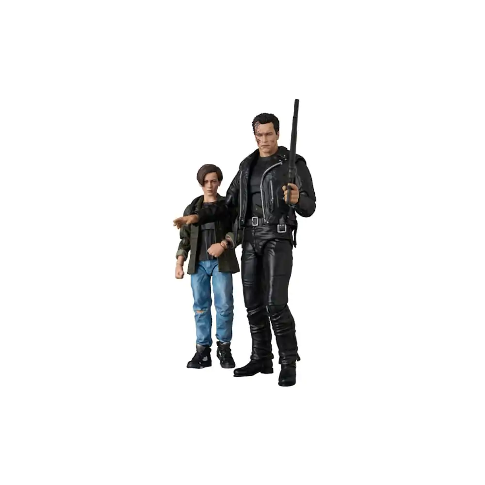Terminator 2 MAFEX akčná figúrka T-800 (T2 Ver.) a John Connor 16 cm produktová fotografia