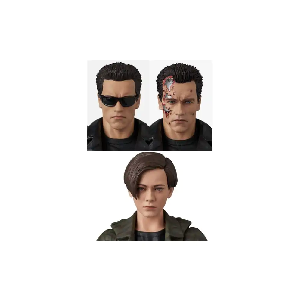 Terminator 2 MAFEX akčná figúrka T-800 (T2 Ver.) a John Connor 16 cm produktová fotografia