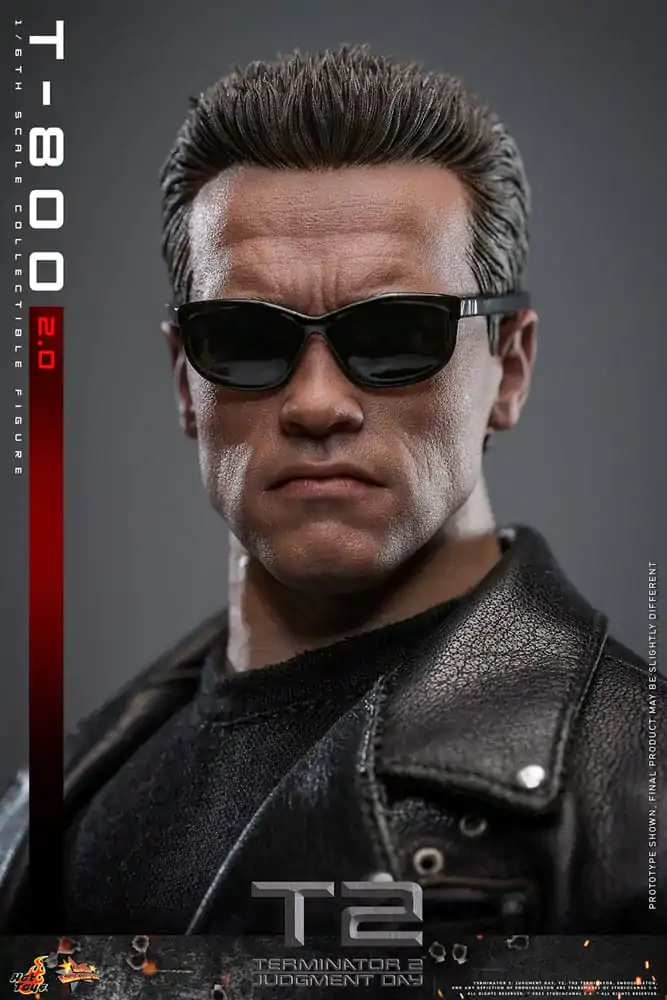 Terminator 2 Movie Masterpiece akčná figúrka 1/6 T-800 2.0 32 cm produktová fotografia