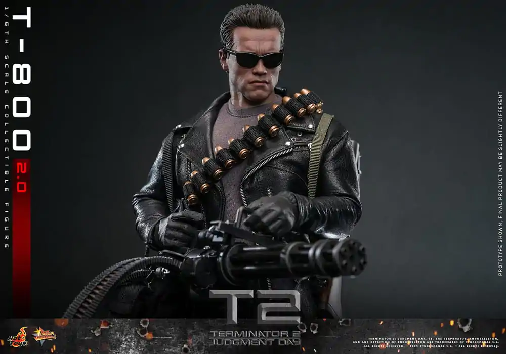 Terminator 2 Movie Masterpiece akčná figúrka 1/6 T-800 2.0 32 cm produktová fotografia