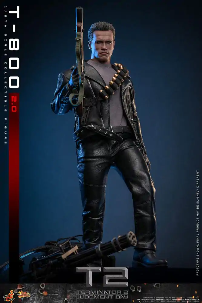 Terminator 2 Movie Masterpiece akčná figúrka 1/6 T-800 2.0 32 cm produktová fotografia