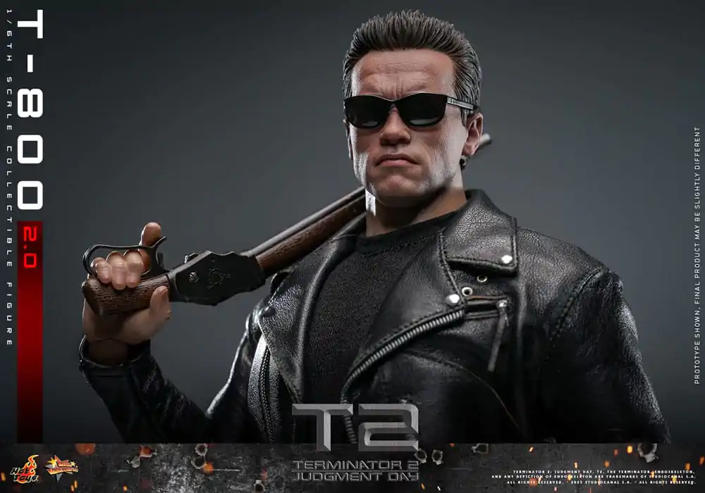 Terminator 2 Movie Masterpiece akčná figúrka 1/6 T-800 2.0 32 cm produktová fotografia