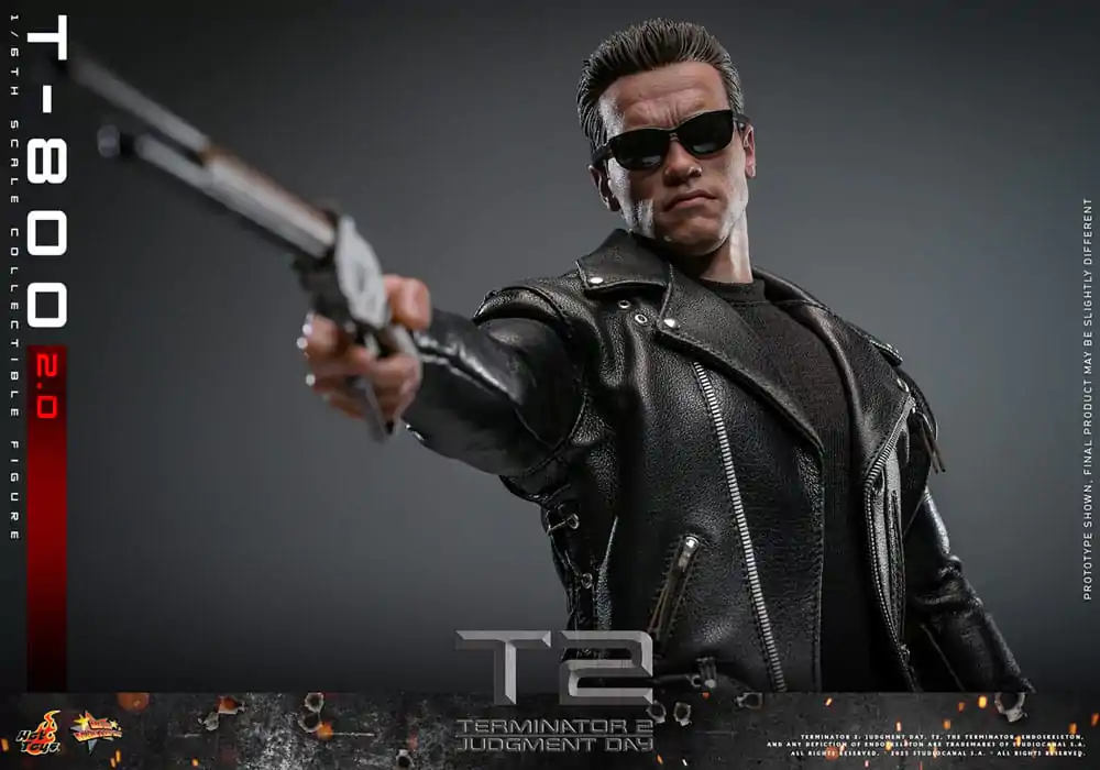 Terminator 2 Movie Masterpiece akčná figúrka 1/6 T-800 2.0 32 cm produktová fotografia