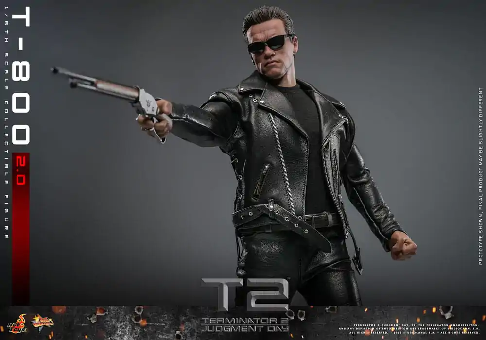 Terminator 2 Movie Masterpiece akčná figúrka 1/6 T-800 2.0 32 cm produktová fotografia