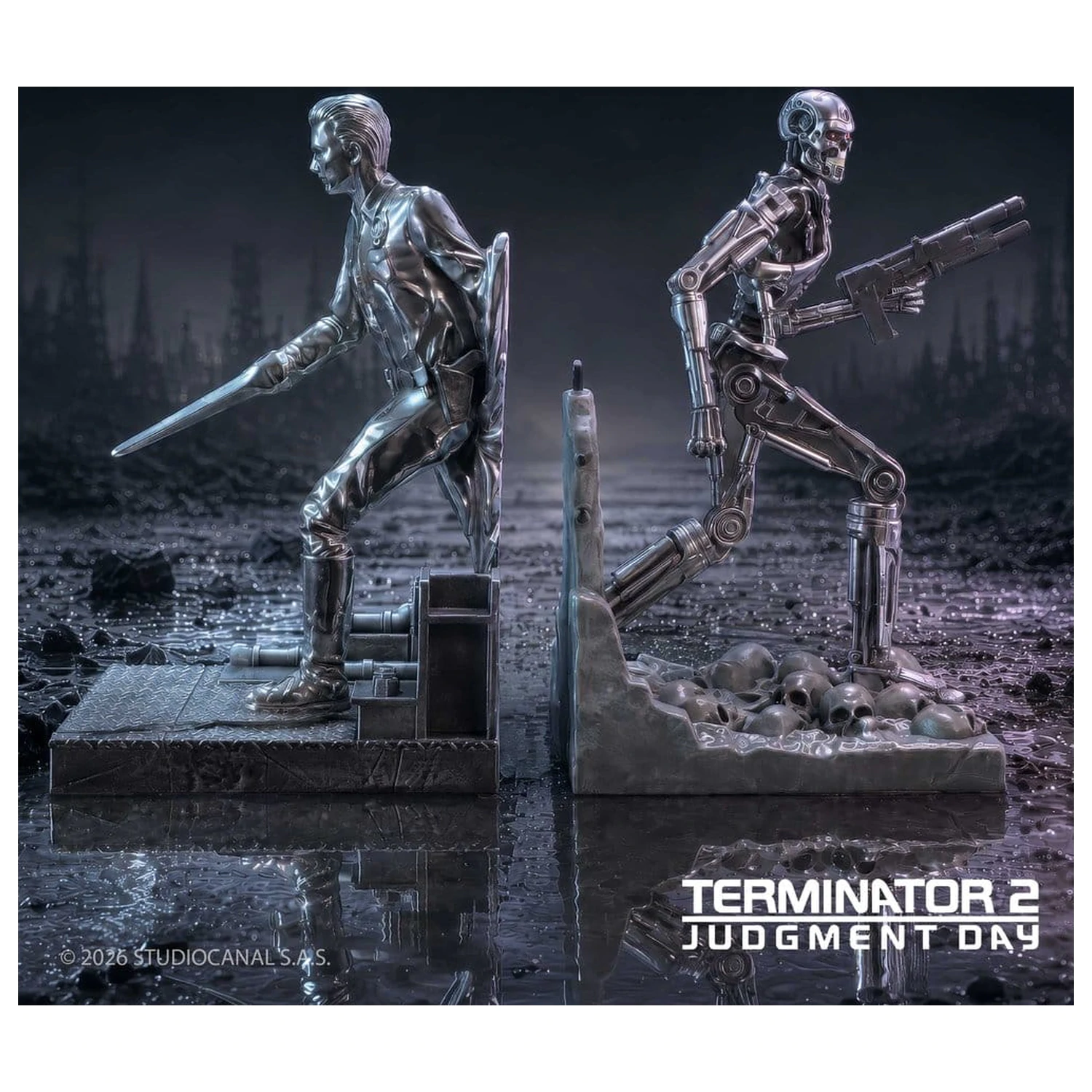 Terminator 2 Knihy T-1000 vs T-800 19 cm produktová fotografia