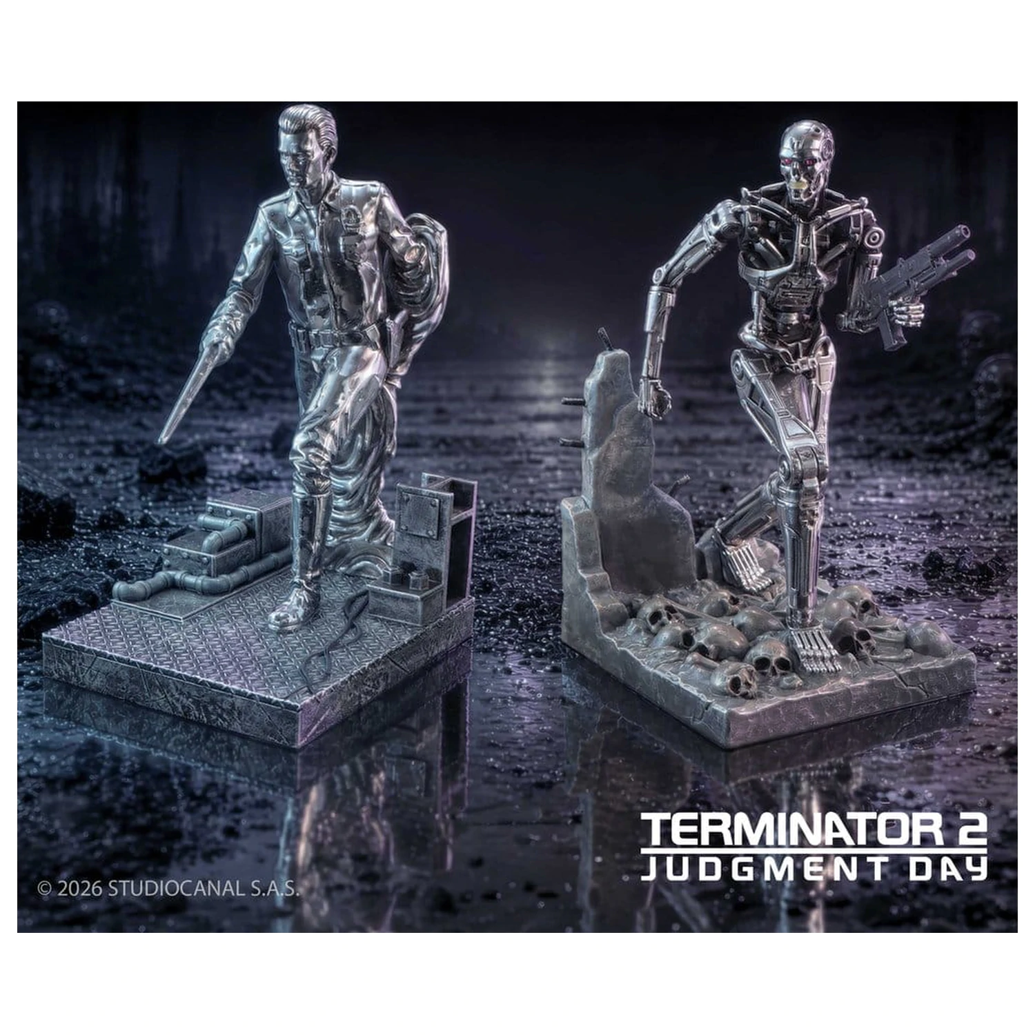 Terminator 2 Knihy T-1000 vs T-800 19 cm produktová fotografia