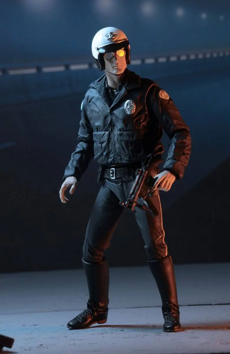 Terminator 2 Action Figure Ultimate T-1000 (Motorcycle Cop) 18 cm Akčná Figúrka produktová fotografia