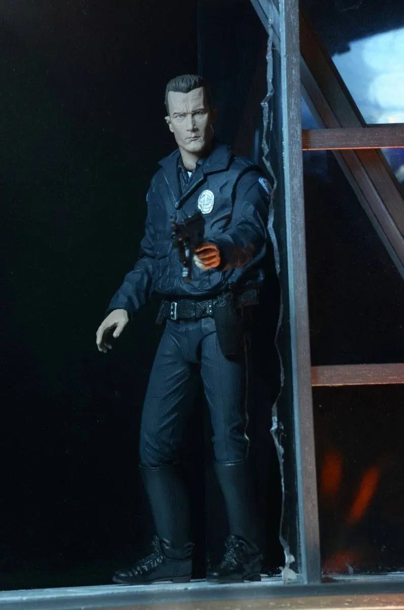 Terminator 2 Action Figure Ultimate T-1000 (Motorcycle Cop) 18 cm Akčná Figúrka produktová fotografia