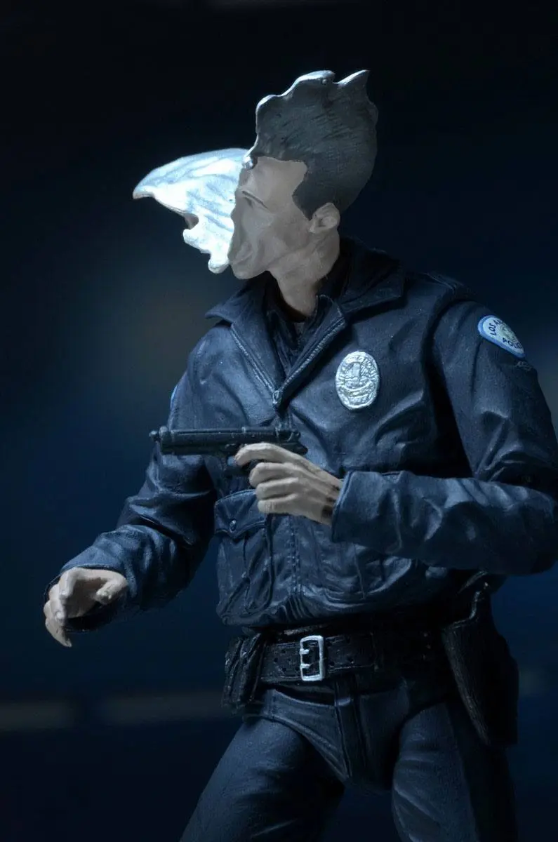 Terminator 2 Action Figure Ultimate T-1000 (Motorcycle Cop) 18 cm Akčná Figúrka produktová fotografia