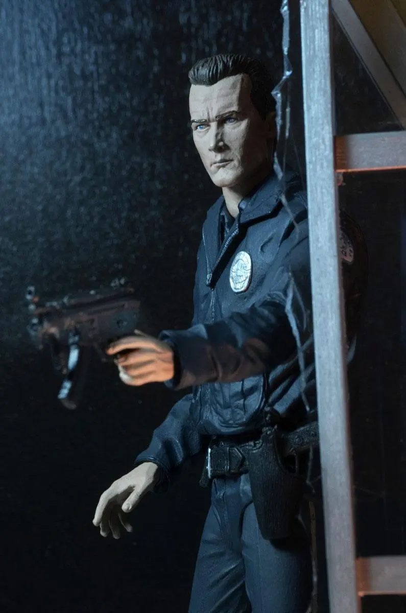 Terminator 2 Action Figure Ultimate T-1000 (Motorcycle Cop) 18 cm Akčná Figúrka produktová fotografia