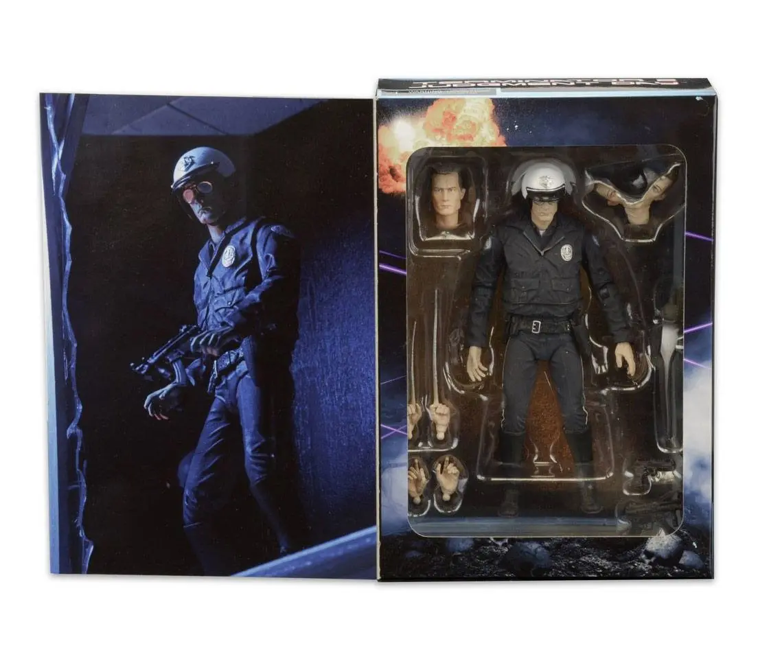 Terminator 2 Action Figure Ultimate T-1000 (Motorcycle Cop) 18 cm Akčná Figúrka produktová fotografia