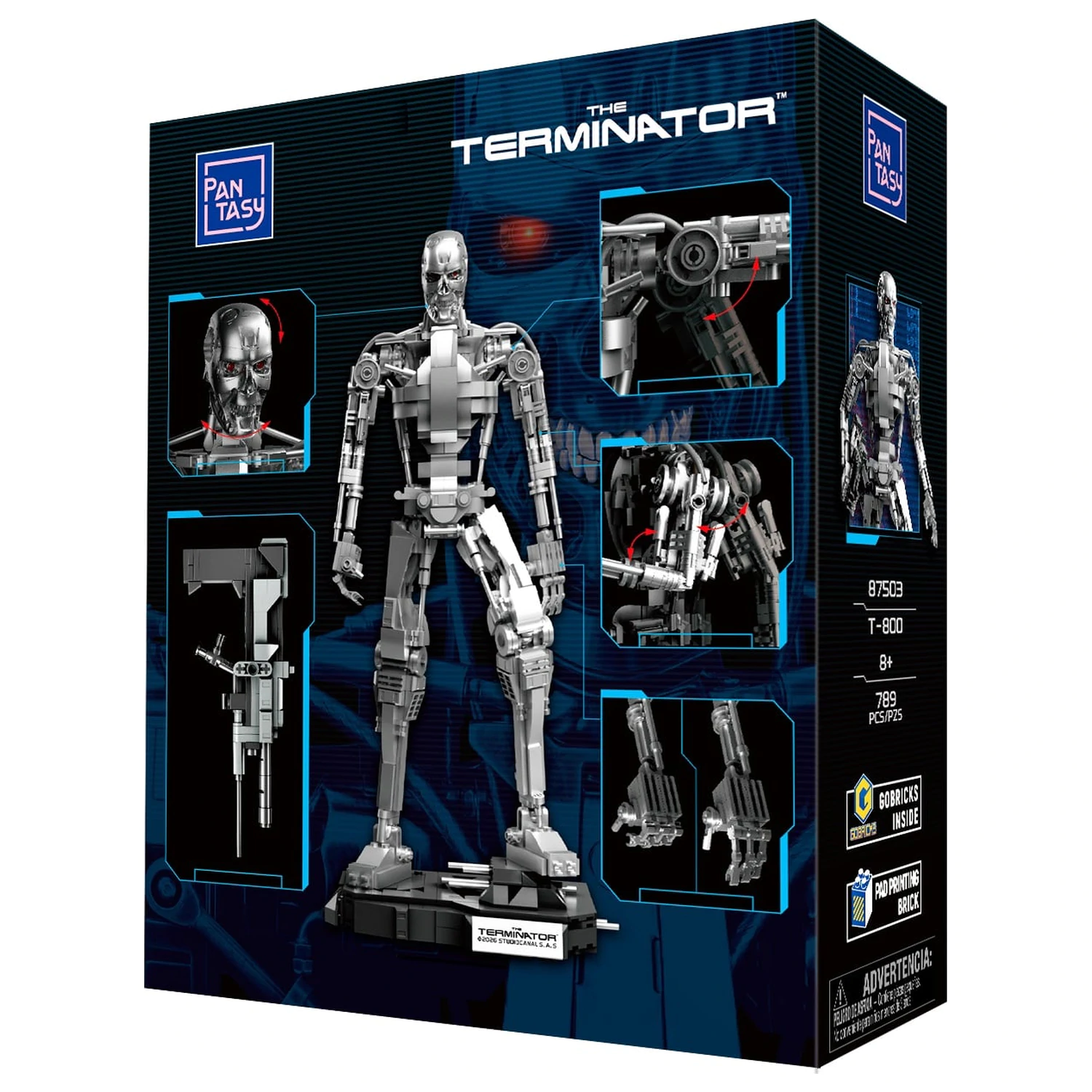 Terminator T-800 Stavebnica 789 ks produktová fotografia