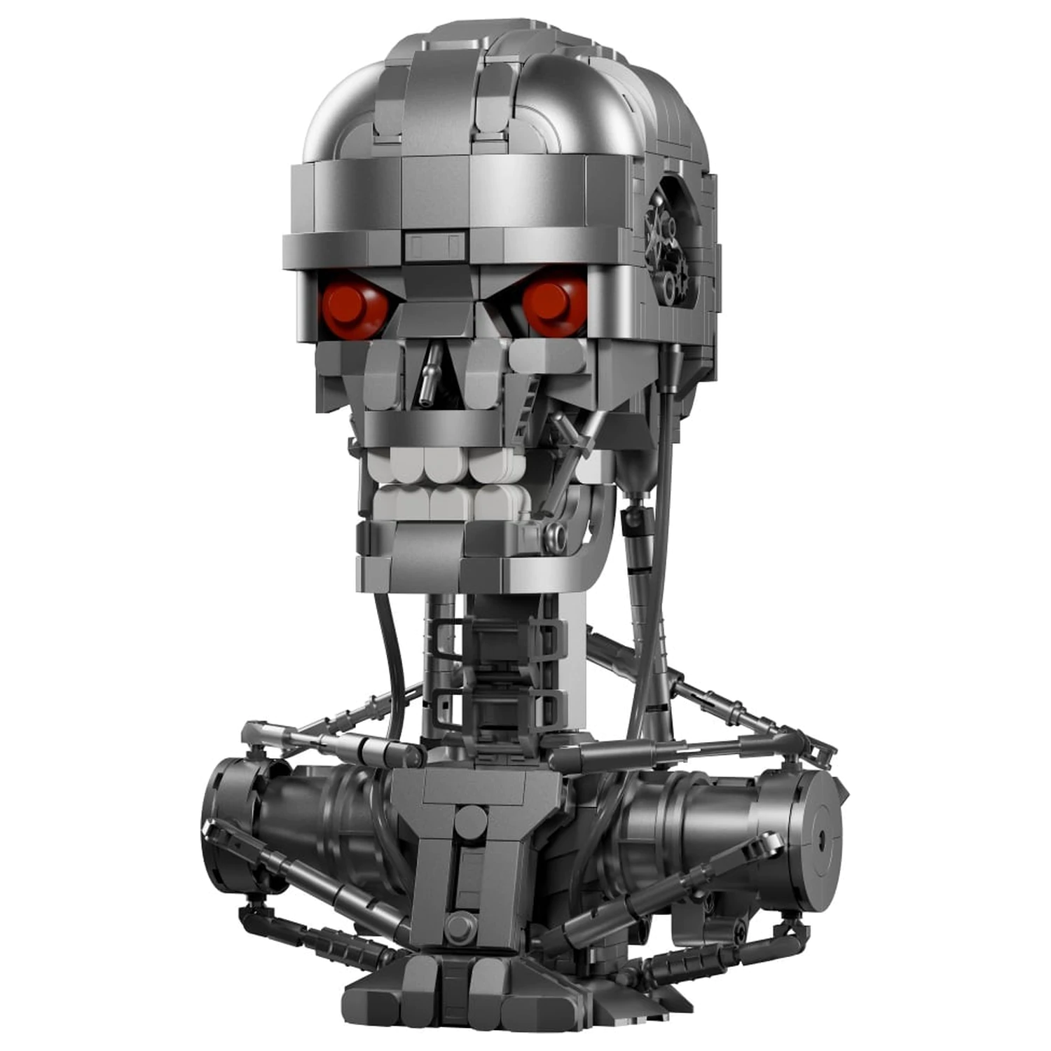 Terminator T-800 Bust Stavebnicový blok 858 ks produktová fotografia