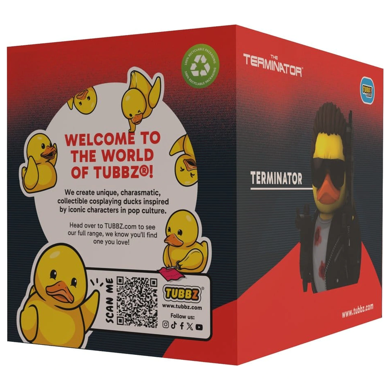 Terminator Tubbz PVC figúrka Terminator krabicová edícia 10 cm produktová fotografia