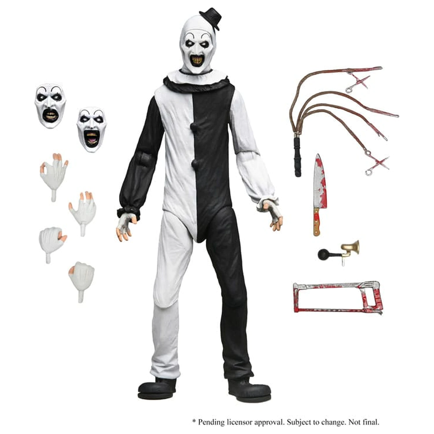 Terrifier akčná figúrka 1/4 Art the Clown 45 cm produktová fotografia