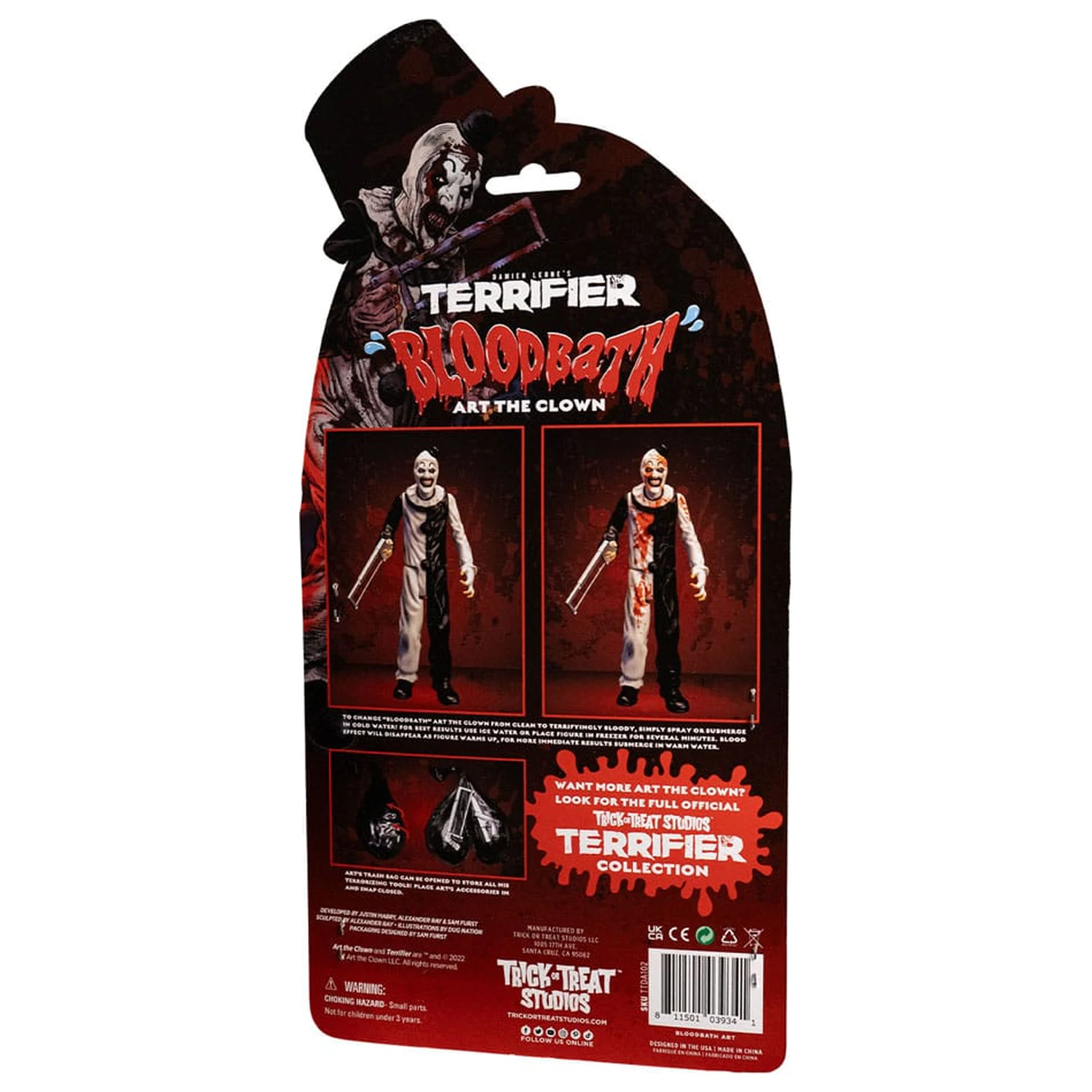 Terrifier akčná figúrka Art the Clown 13 cm produktová fotografia