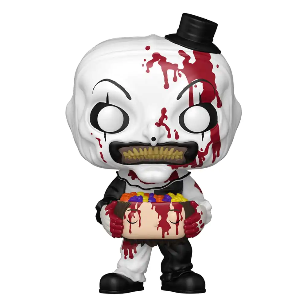 Terrifier 2 Funko POP! Movies vinylová figúrka Art the Clown with Candy Filled Head 9 cm produktová fotografia
