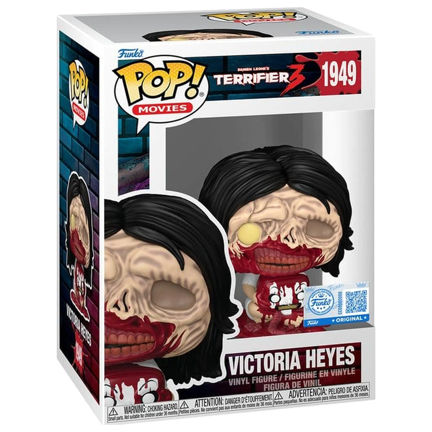 Terrifier 2 Funko POP! Movies vinylová figúrka Victoria Heyes heo exclusive 9 cm produktová fotografia