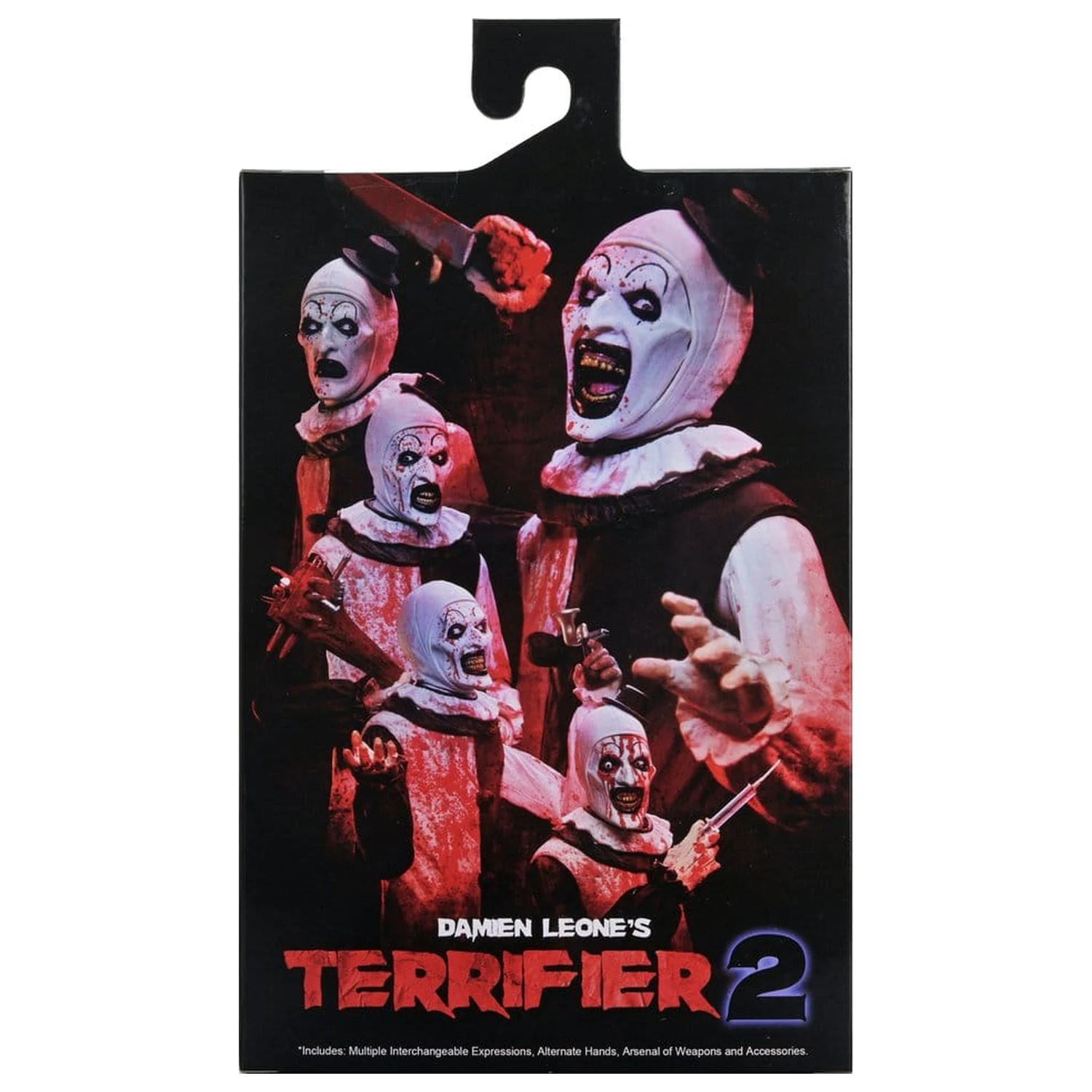Terrifier 2 Ultimate Action Figure Art the Clown (Blood Splattered) 18 cm akčná figúrka produktová fotografia