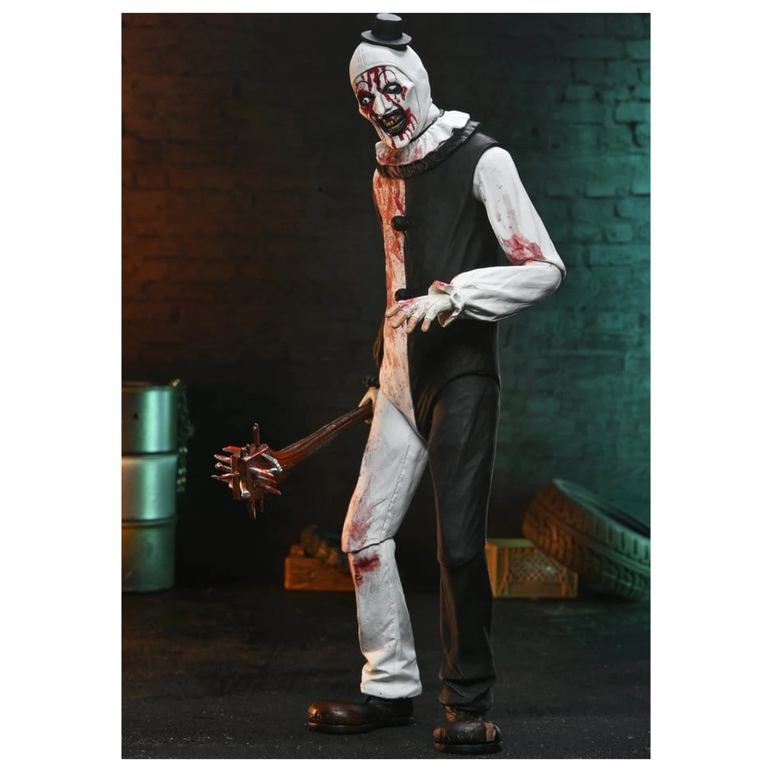 Terrifier 2 Ultimate Action Figure Art the Clown (Blood Splattered) 18 cm akčná figúrka produktová fotografia