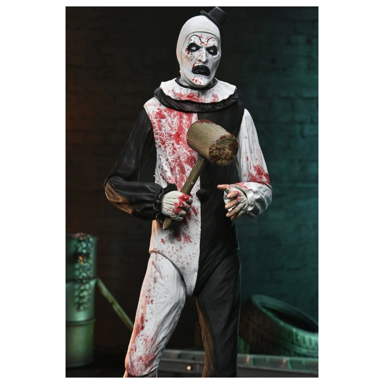 Terrifier 2 Ultimate Action Figure Art the Clown (Blood Splattered) 18 cm akčná figúrka produktová fotografia