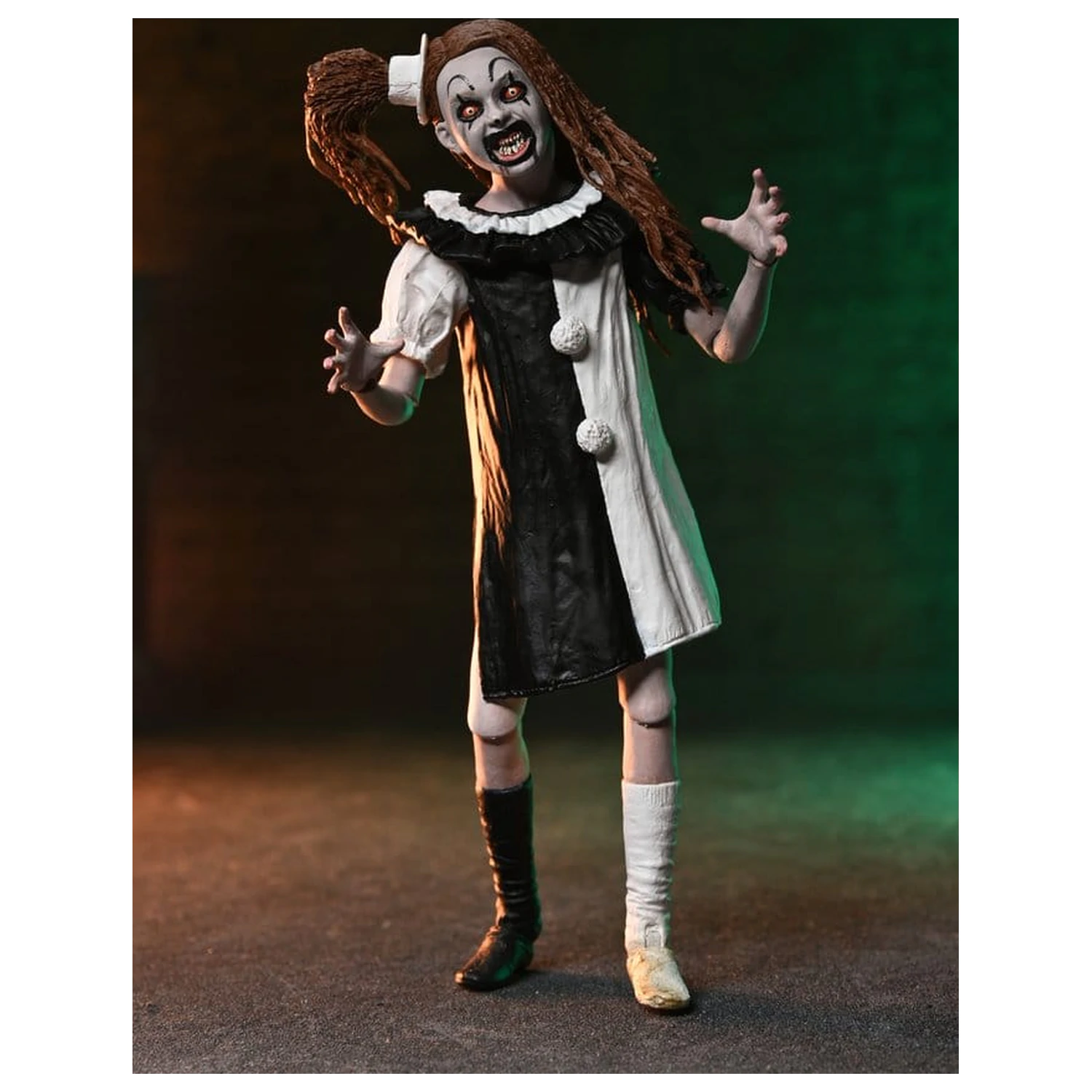 Terrifier 2 2-balenie akčných figúrok Ultimate Art the Clown & Little Pale Girl 18 cm produktová fotografia