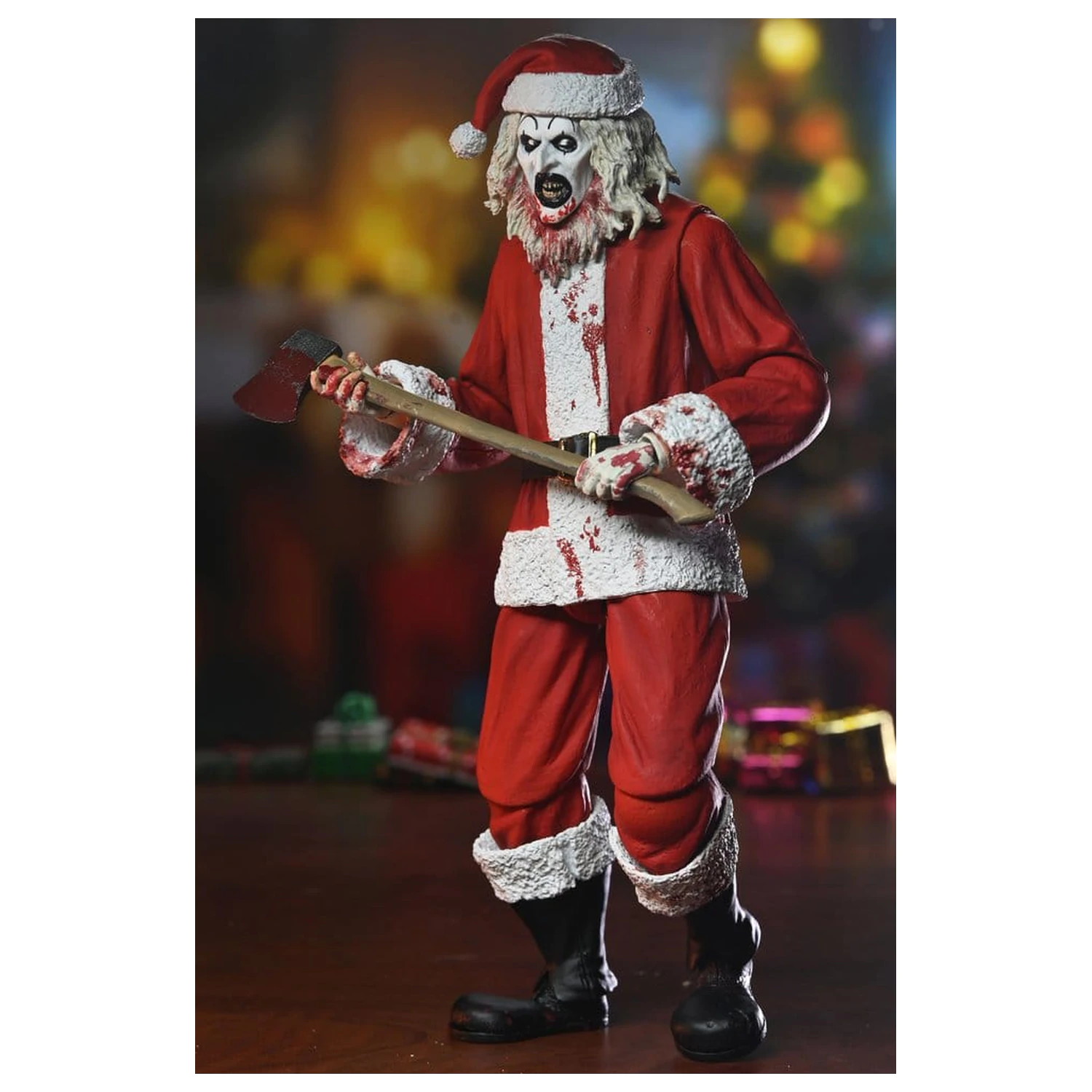 Terrifier 3 akčná figúrka Ultimate Santa Suit Art the Clown (Bloody Version) 18 cm produktová fotografia
