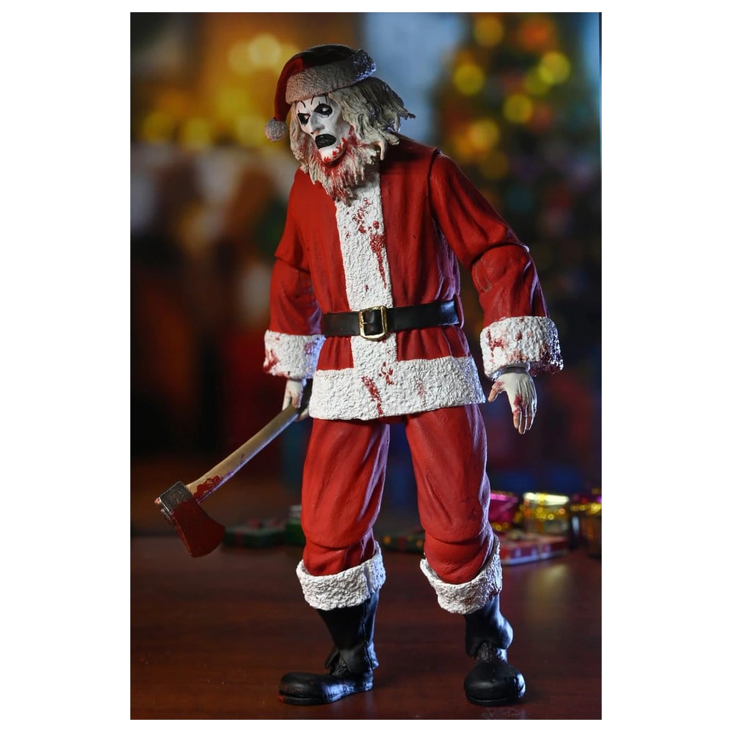 Terrifier 3 akčná figúrka Ultimate Santa Suit Art the Clown (Bloody Version) 18 cm produktová fotografia