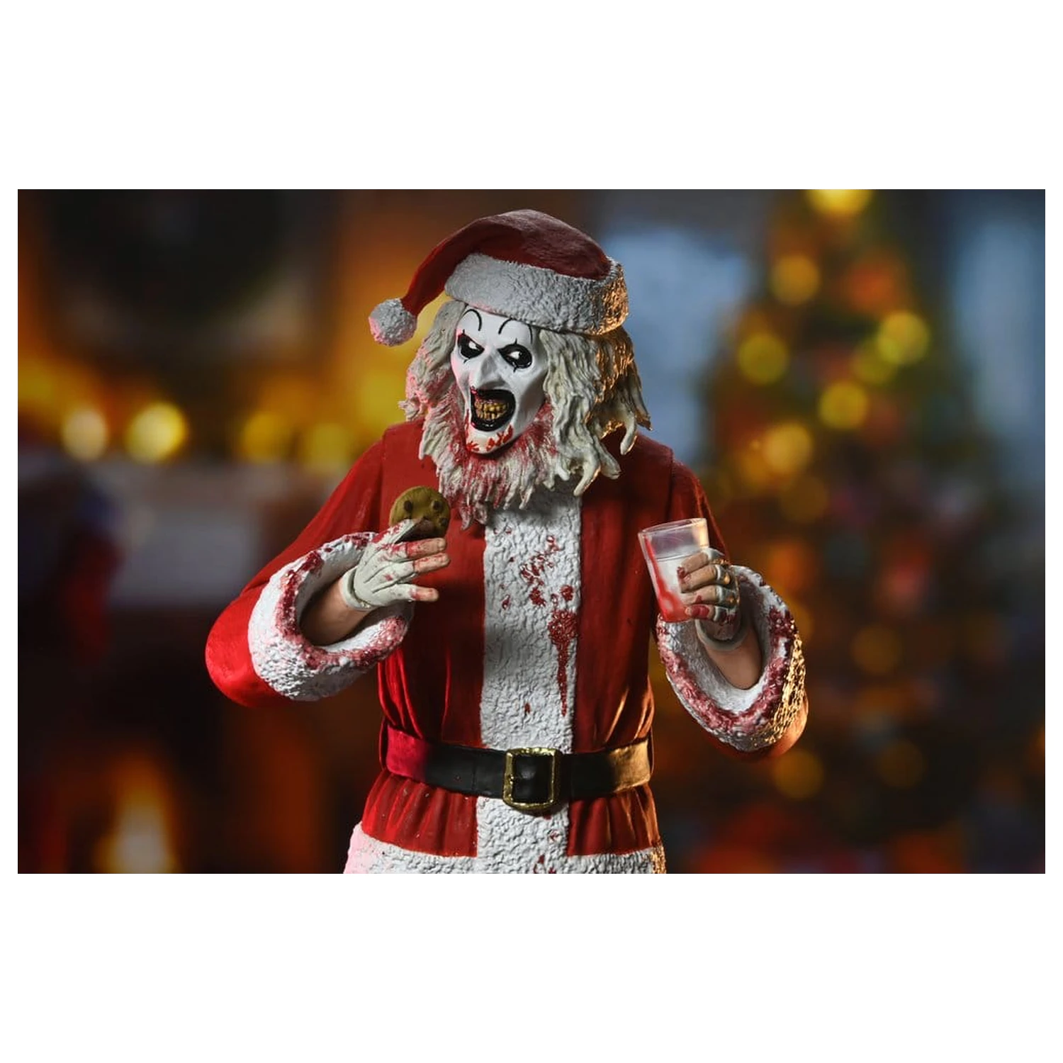 Terrifier 3 akčná figúrka Ultimate Santa Suit Art the Clown (Bloody Version) 18 cm produktová fotografia