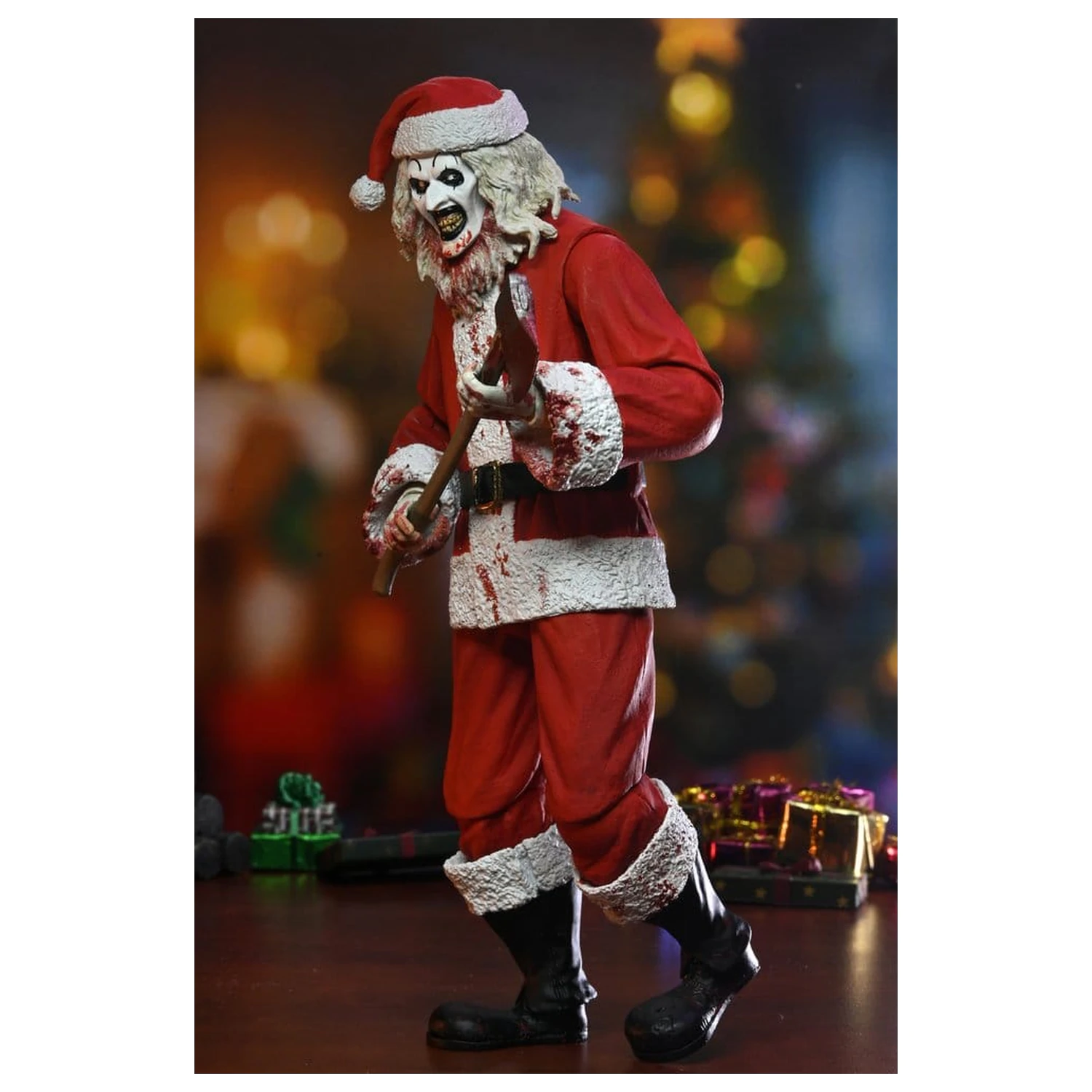 Terrifier 3 akčná figúrka Ultimate Santa Suit Art the Clown (Bloody Version) 18 cm produktová fotografia