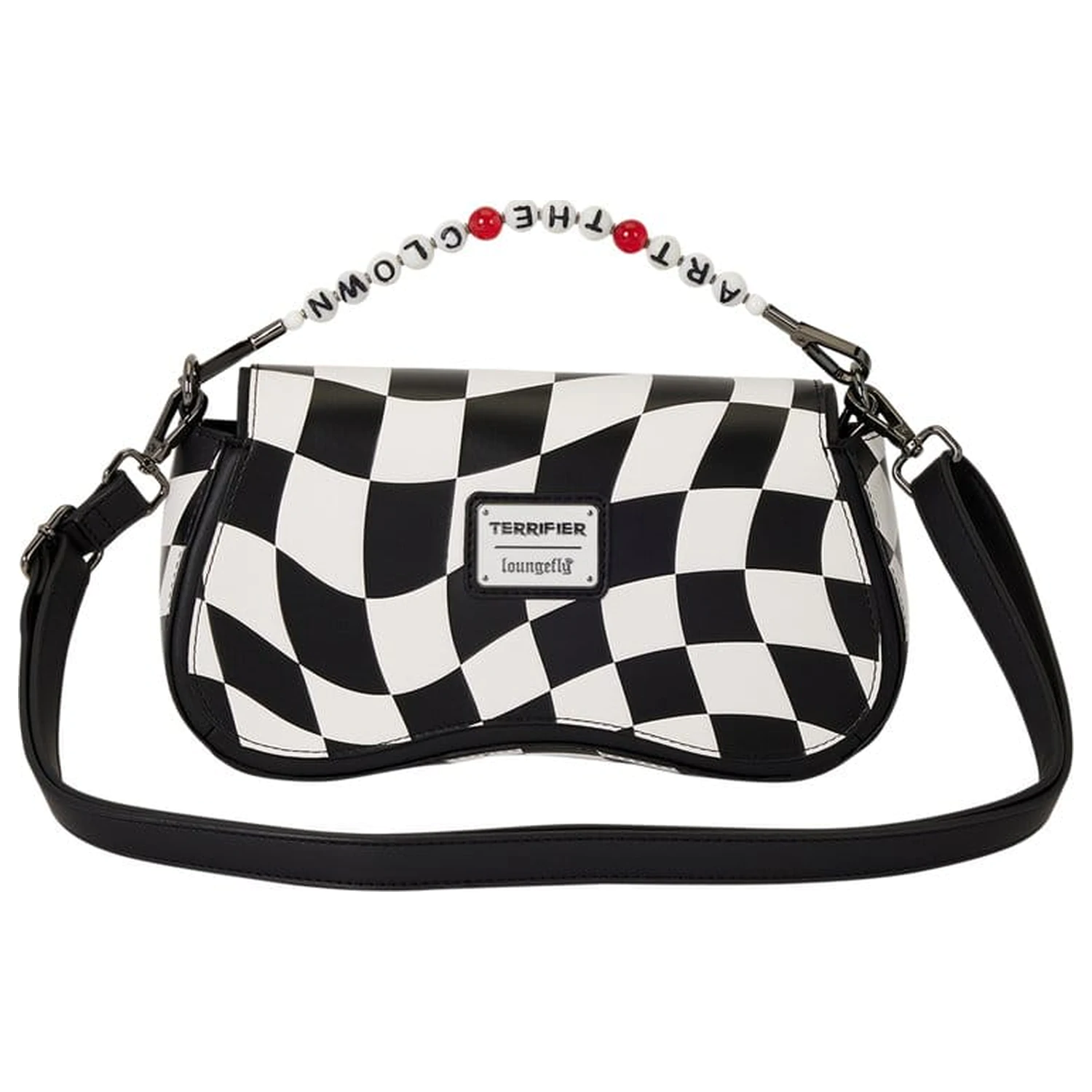 Terrifier by Loungefly Crossbody taška Art the Clown Checkered produktová fotografia
