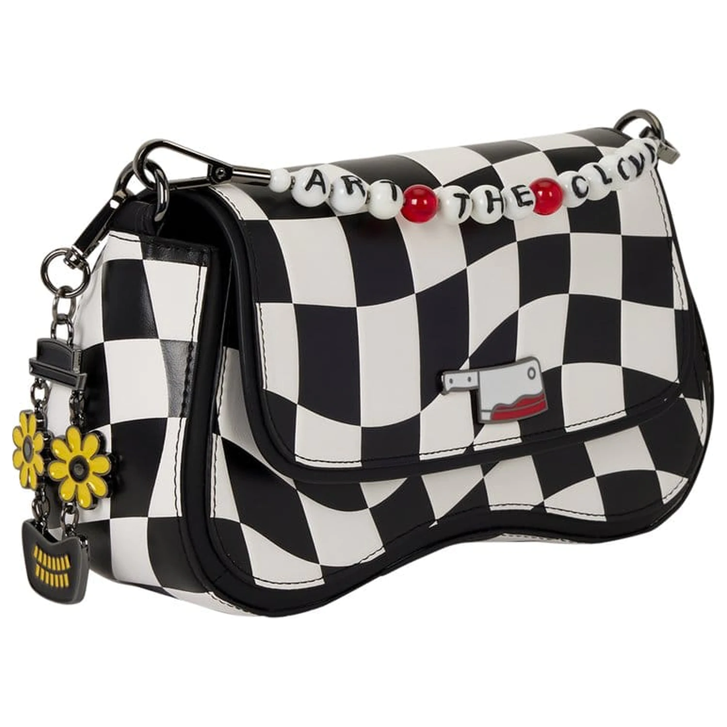 Terrifier by Loungefly Crossbody taška Art the Clown Checkered produktová fotografia