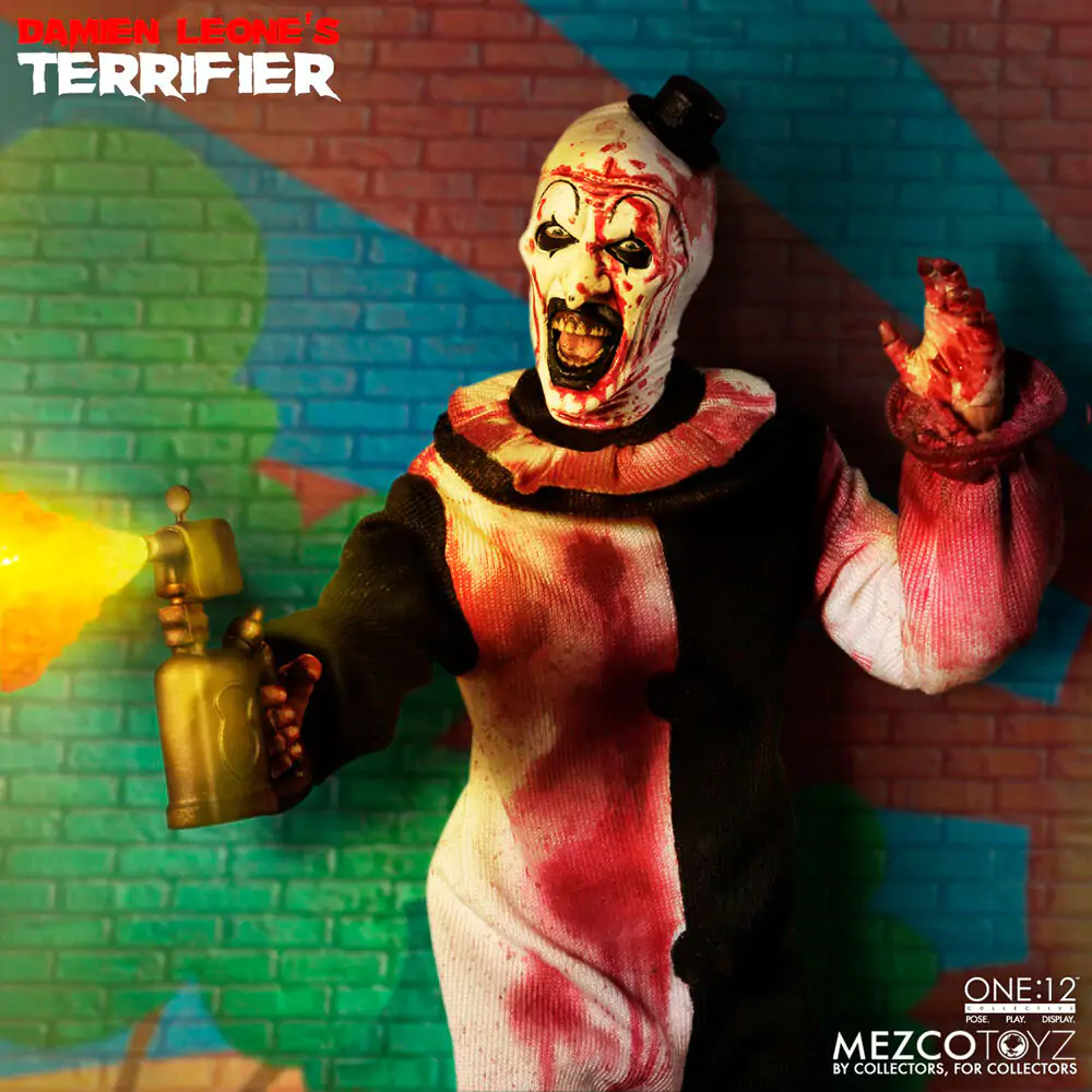 Terrifier One:12 Art the Clown figúrka 18 cm termékfotó