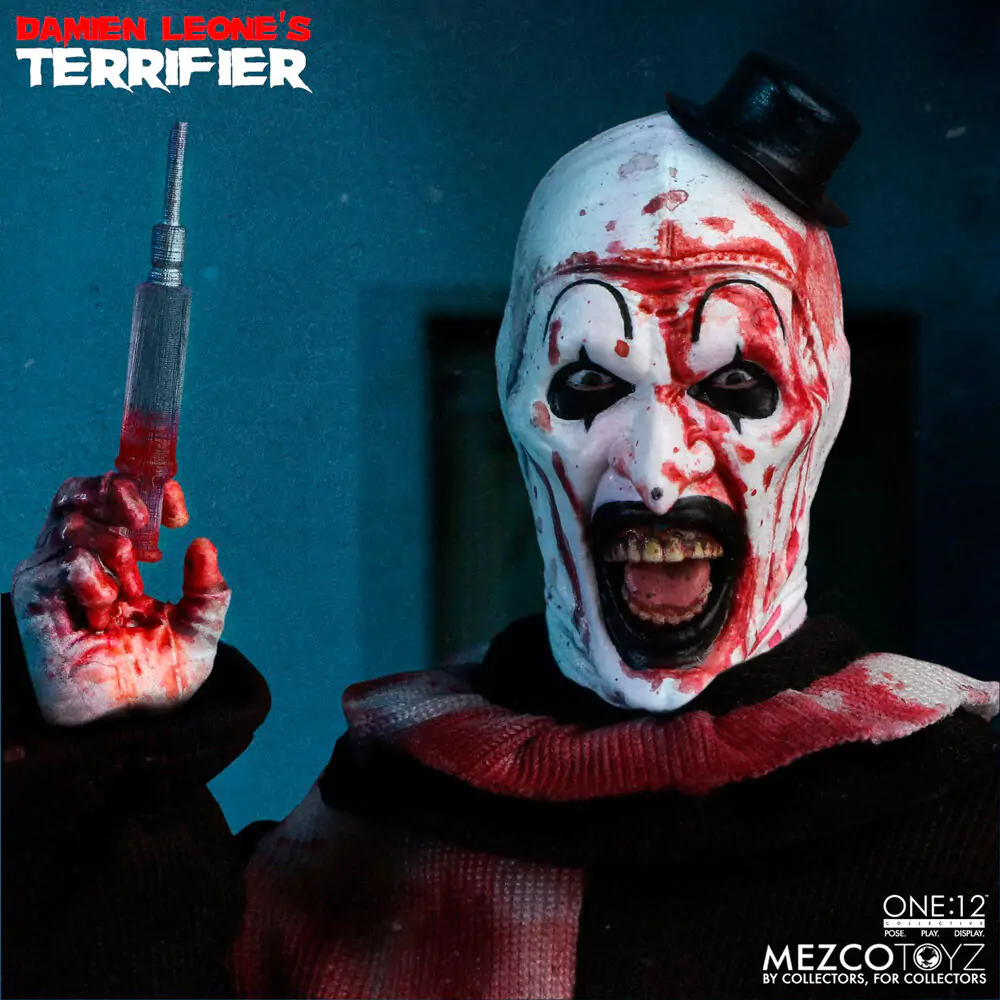 Terrifier One:12 Art the Clown figúrka 18 cm termékfotó