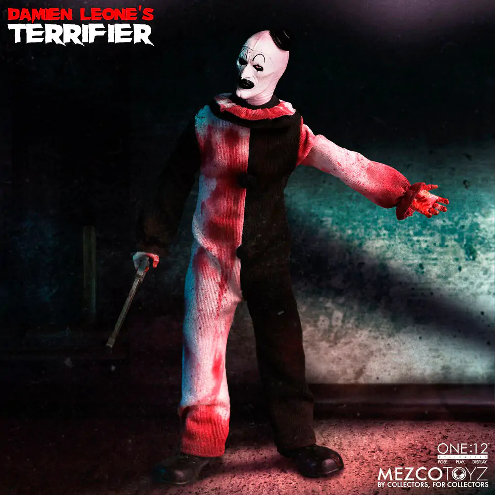 Terrifier One:12 Art the Clown figúrka 18 cm termékfotó