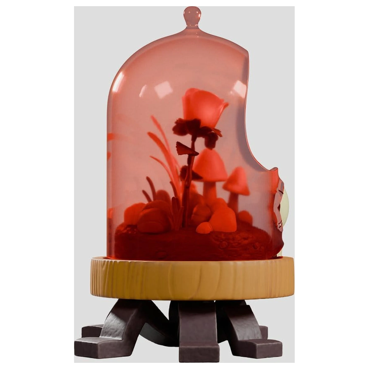 Terrorium PVC figúrka krab pod skleným poklopom (svieti v tme) 16 cm produktová fotografia