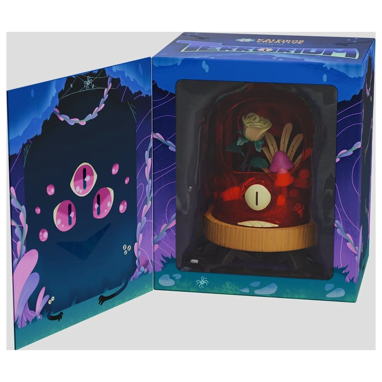 Terrorium PVC figúrka krab pod skleným poklopom (svieti v tme) 16 cm produktová fotografia