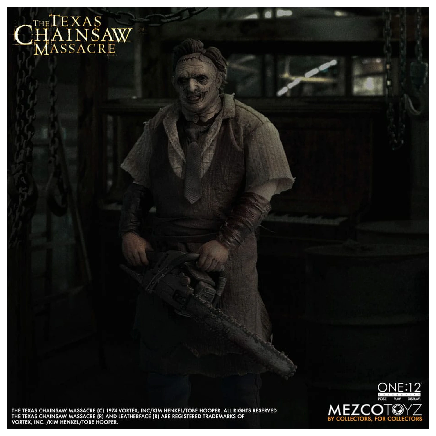 Texas Chainsaw Massacre (2003) akčná figúrka 1/12 Leatherface 17 cm produktová fotografia