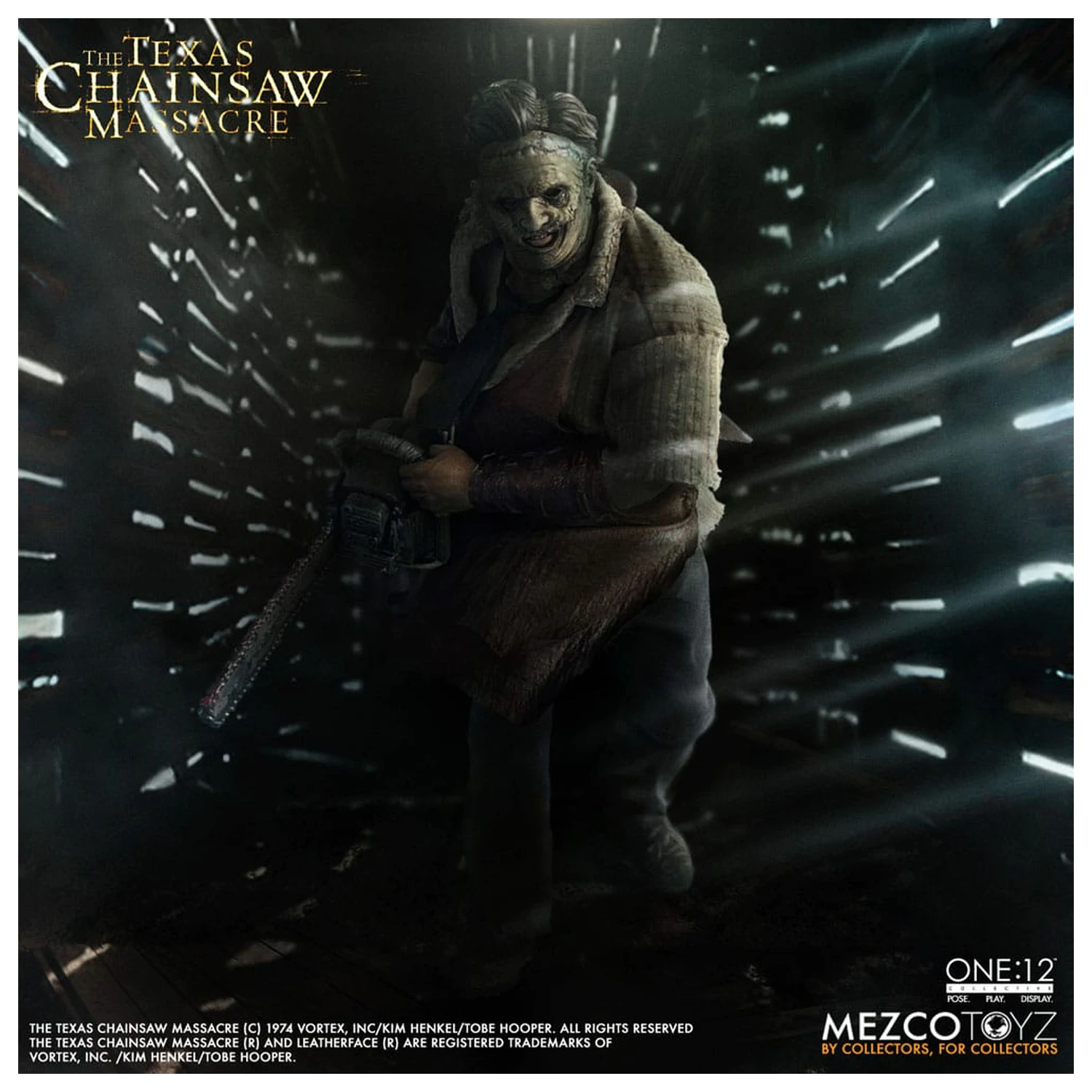 Texas Chainsaw Massacre (2003) akčná figúrka 1/12 Leatherface 17 cm produktová fotografia