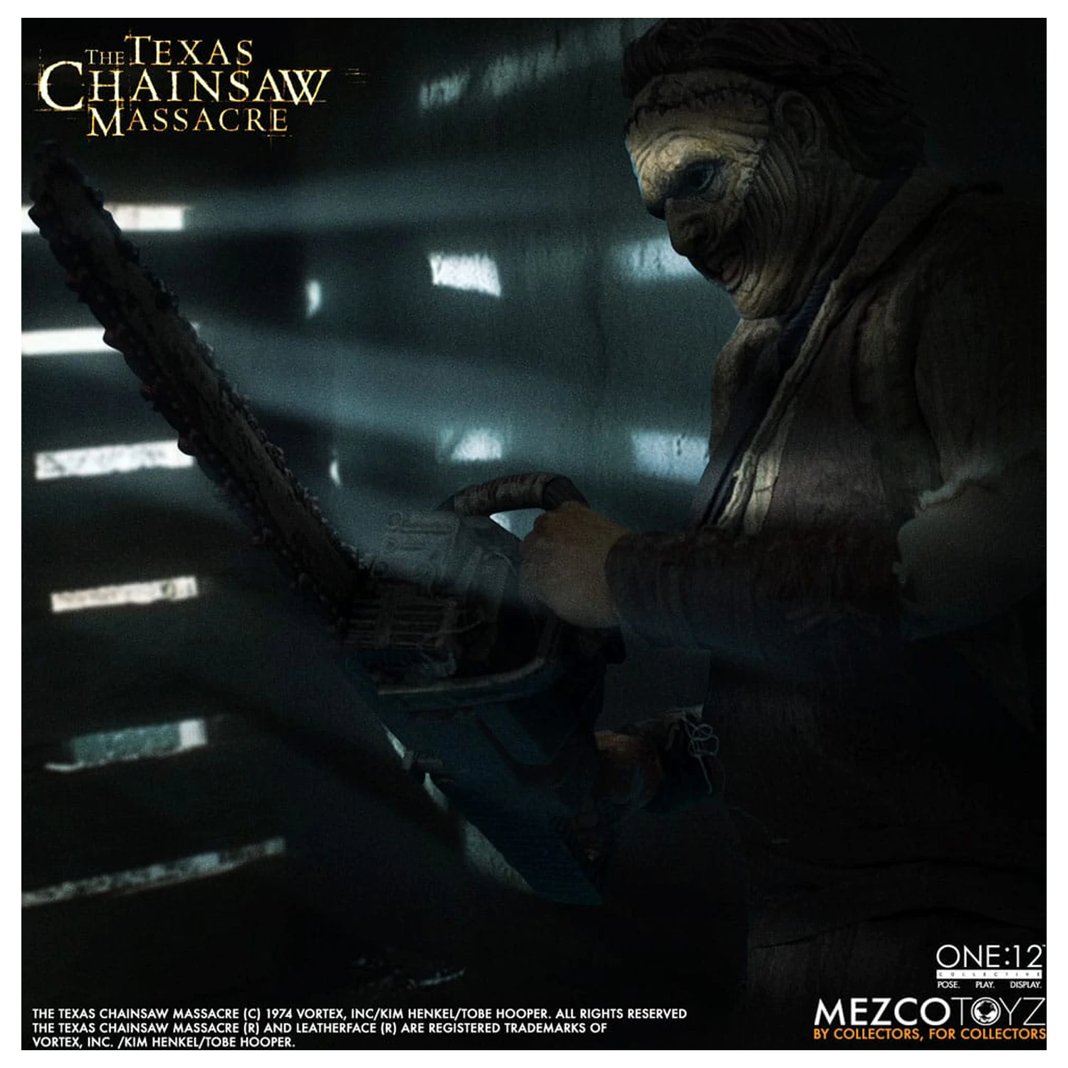 Texas Chainsaw Massacre (2003) akčná figúrka 1/12 Leatherface 17 cm produktová fotografia