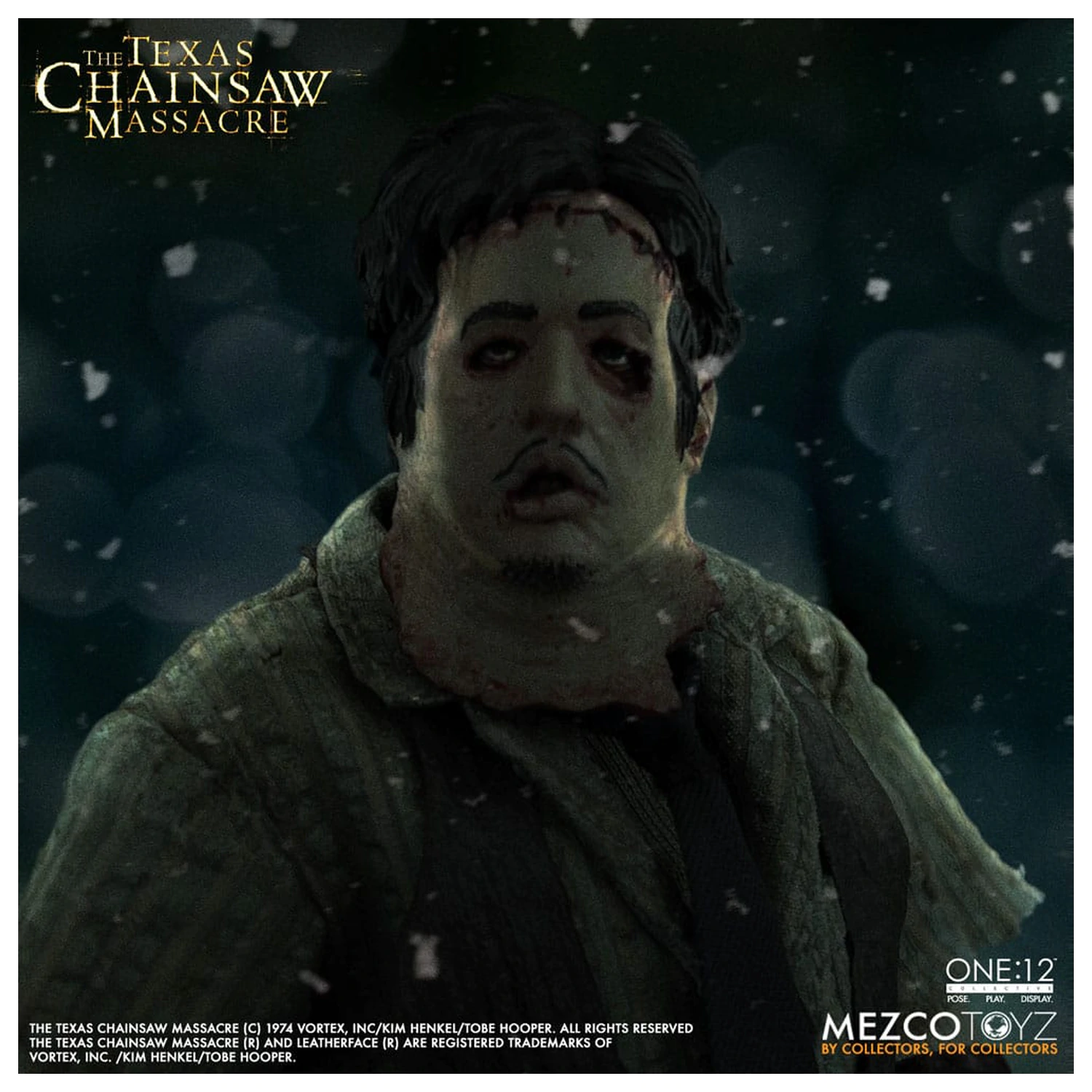 Texas Chainsaw Massacre (2003) akčná figúrka 1/12 Leatherface 17 cm produktová fotografia