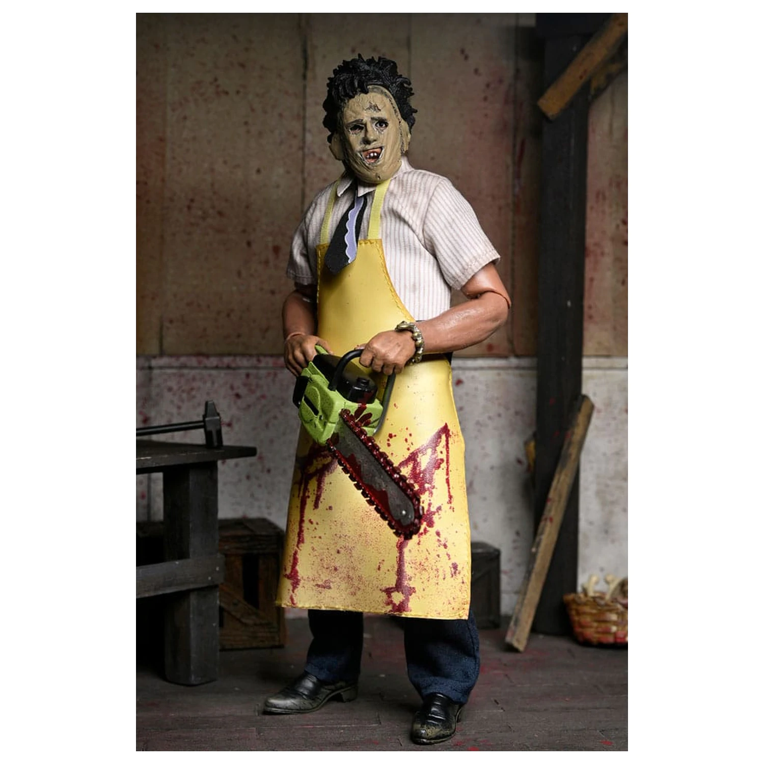 Texas Chainsaw Massacre Oblečená akčná figúrka Leatherface 20 cm produktová fotografia