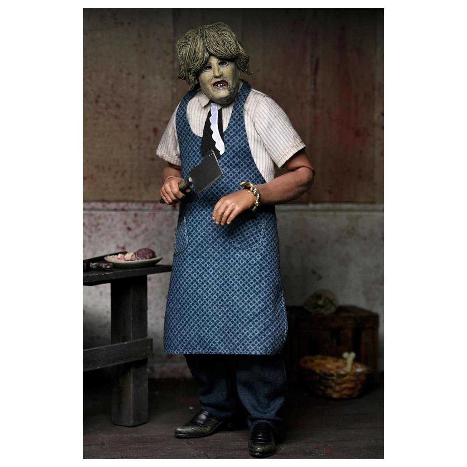 Texas Chainsaw Massacre Oblečená akčná figúrka Leatherface s maskou starej dámy 20 cm produktová fotografia