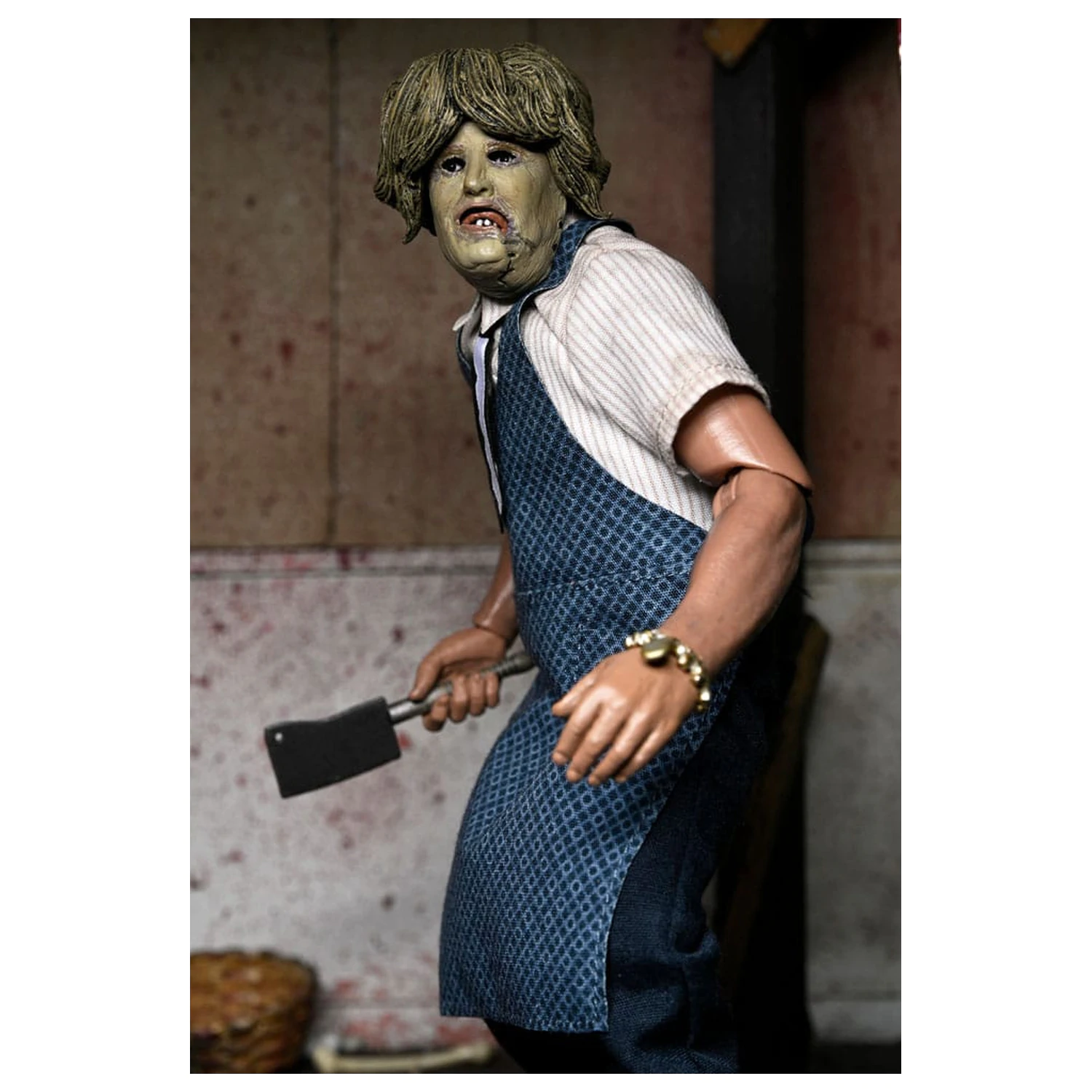 Texas Chainsaw Massacre Oblečená akčná figúrka Leatherface s maskou starej dámy 20 cm produktová fotografia