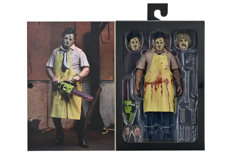 Figúrka s textilným oblečením Leatherface 50. výročie 20 cm produktová fotografia