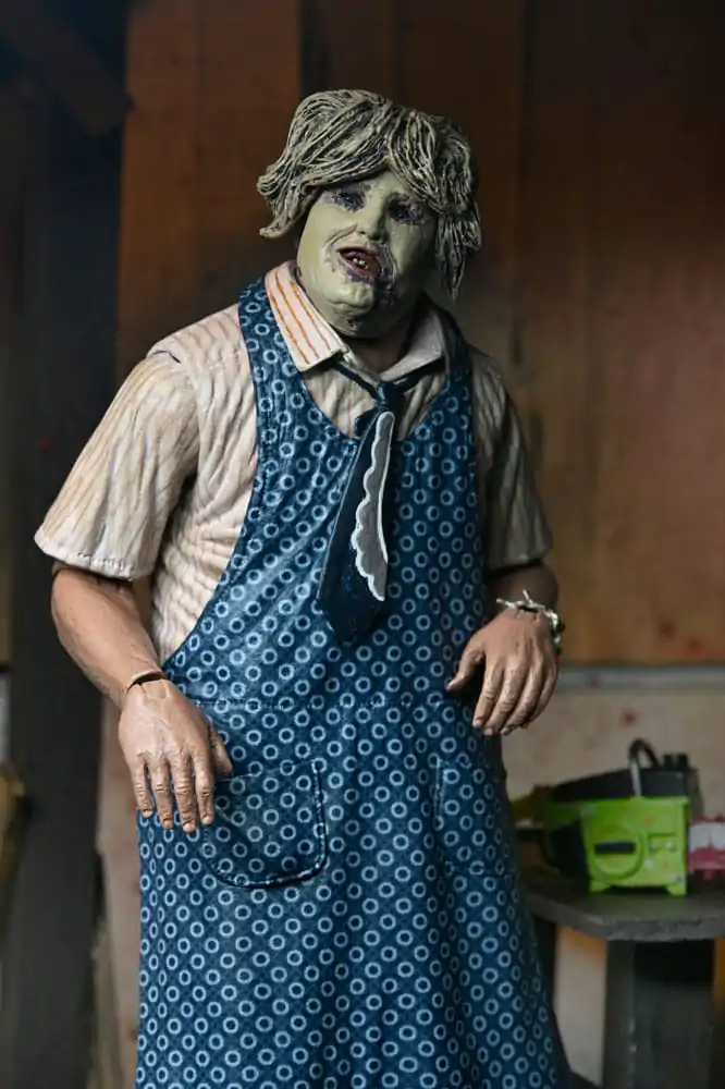 Figúrka s textilným oblečením Leatherface 50. výročie 20 cm produktová fotografia