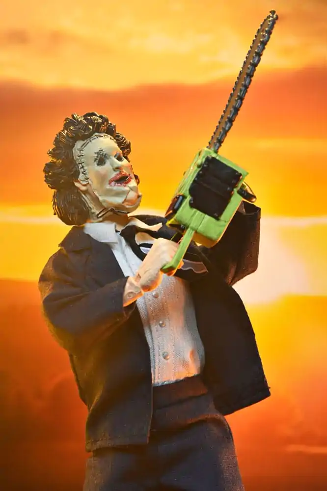 Texas Chainsaw Massacre Clothed Action Figura Leatherface (Pretty Woman Mask) 50. výročie 20 cm termékfotó